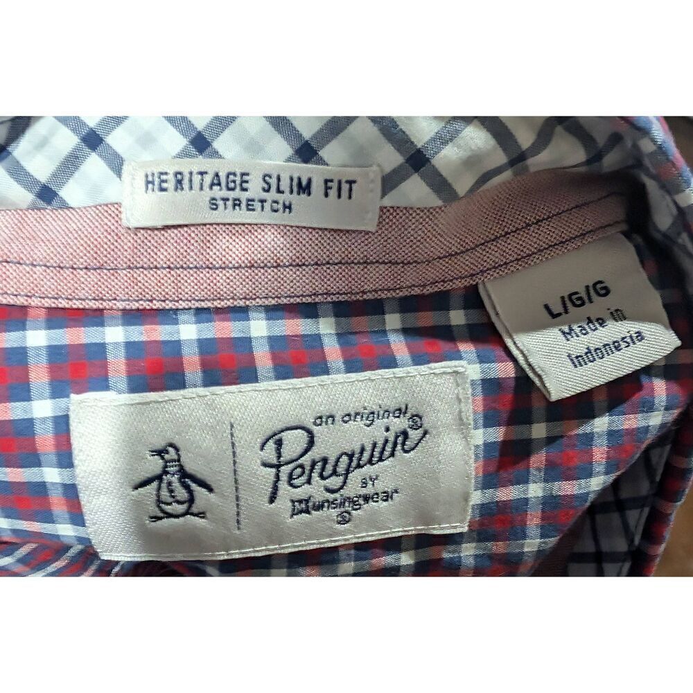 Penguin button down slim fit shirt